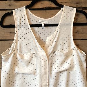 NWT Maurice’s sleeveless polka dot top